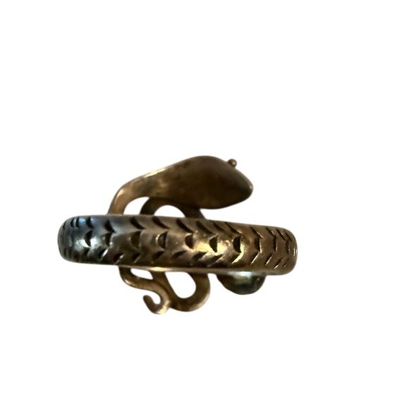 Sterling Silver 925 Snake Ring – Size 7 - Coiled Cobra Design - Picture 6 of 11